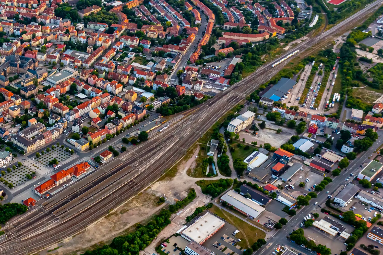 Weimar Bahnhofsumfeld